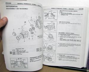 1996 Eagle Talon Dealer Service Shop Repair Manual 2 Volume Set Original