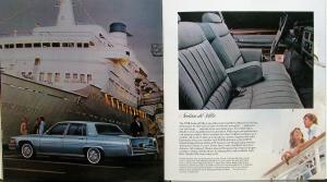 1978 Cadillac Eldorado deVille Seville Fleetwood Brougham Limo Sales Brochure