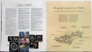 1978 Cadillac Eldorado deVille Seville Fleetwood Brougham Limo Sales Brochure