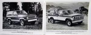 1985 Ford Truck Product News Media Press Kit Folder