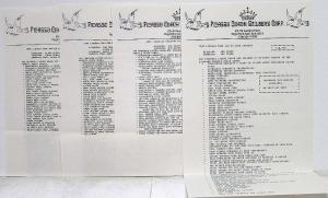 1990 Picasso Coach Builders Limo Specialists - Marketing Sales Folder Portfolio