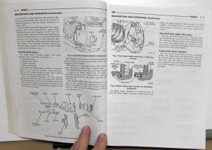 1996 Chrysler Dodge Plymouth Mini-Van Service Shop Repair Manual Caravan Voyager