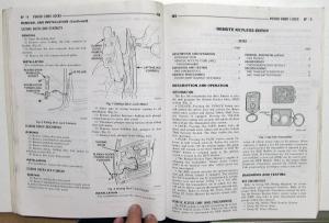 1996 Chrysler Dodge Plymouth Mini-Van Service Shop Repair Manual Caravan Voyager