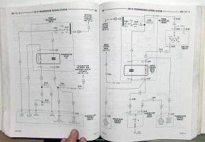 1996 Chrysler Sebring Convertible Dealer Service Shop Repair Manual Supplement