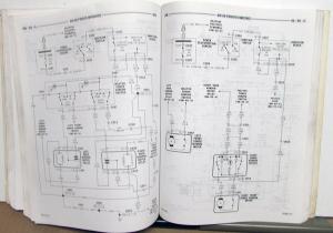 1996 Chrysler Sebring Convertible Dealer Service Shop Repair Manual Supplement