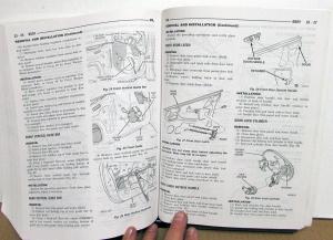 1997 Dodge Plymouth Neon Dealer Service Shop Repair Manual Original