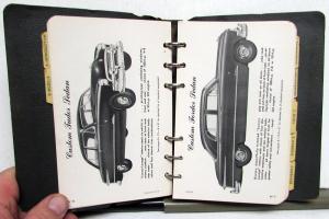 1951 Ford Dealer Data Book Deluxe Custom Crestliner V-8 Six Country Squire