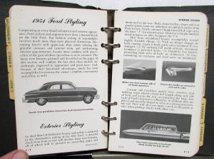 1951 Ford Dealer Data Book Deluxe Custom Crestliner V-8 Six Country Squire