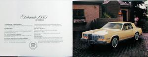1980 Cadillac Fleetwood Brougham deVille Eldorado Seville PREVIEW Sales Brochure