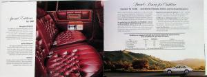 1980 Cadillac Fleetwood Brougham deVille Eldorado Seville PREVIEW Sales Brochure