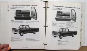 1974 Chevrolet Truck Values Book Pickup El Camino Med Duty Blazer LUV