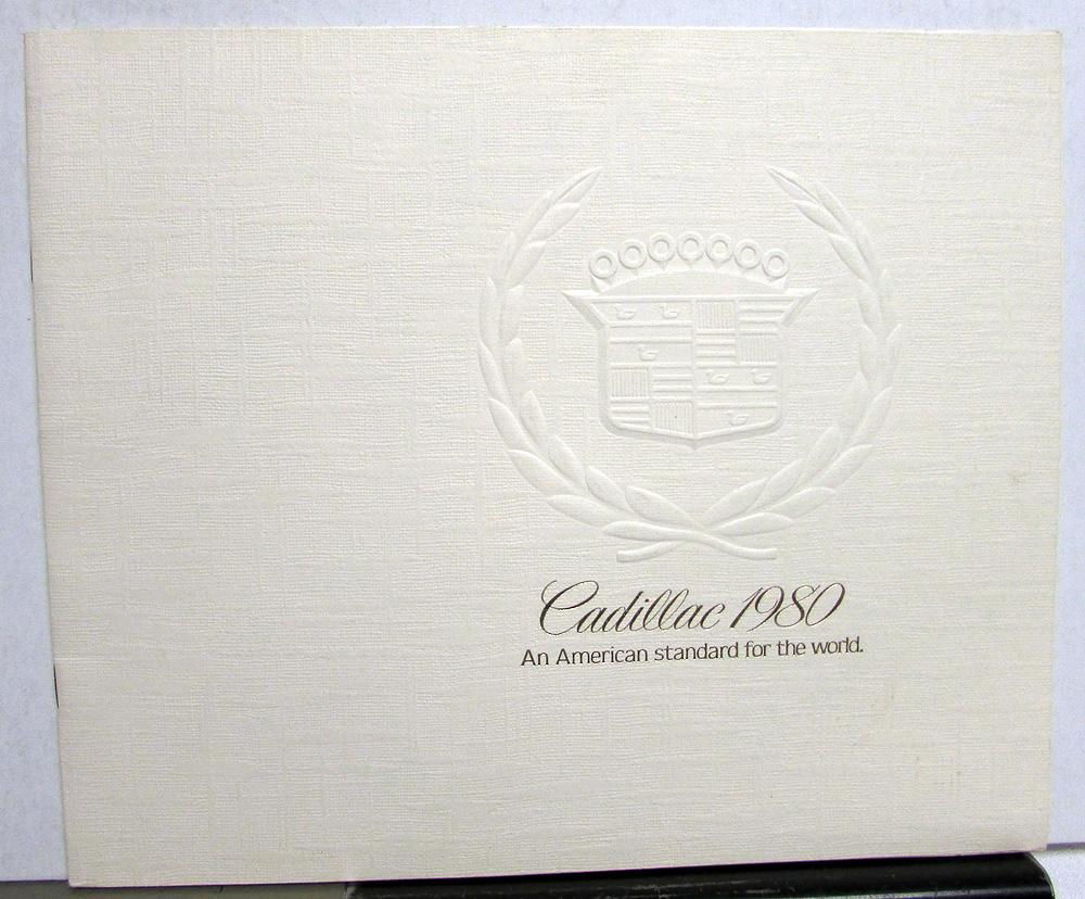 1980 Cadillac Fleetwood DeVille Seville Eldorado Limo Sale Brochure Small Versio