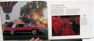 1980 Cadillac Fleetwood DeVille Seville Eldorado Limo Sale Brochure Small Versio