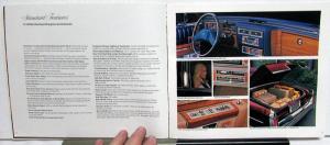 1980 Cadillac Fleetwood DeVille Seville Eldorado Limo Sale Brochure Small Versio