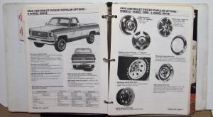 1980 Chevrolet Truck Training Values Book Pickup Blazer El Camino MED Duty LUV