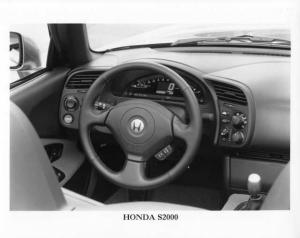 1999 Honda S2000 Dash Press Photo 0065