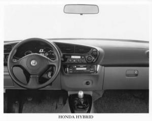 1999 Honda Hybrid Concept Dash Press Photo 0068