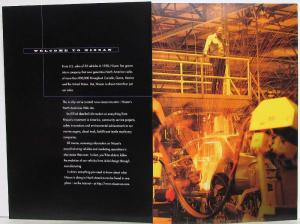 1998 Nissan Frontier Pickup Media Information Press Kit