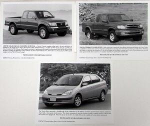 2000 Toyota Full Line Media Information Press Kit - Celica Land Cruiser 4Runner