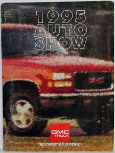 1995 GMC Truck Auto Show Media Information Press Kit