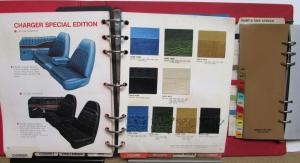 1973 Dodge Car Truck Color & Upholstery Album Coronet Challenger Charger Dart