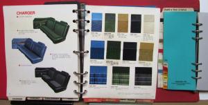 1973 Dodge Car Truck Color & Upholstery Album Coronet Challenger Charger Dart