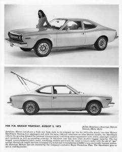 1973 AMC Hornet 2-Door Hatchback Press Photo 0033