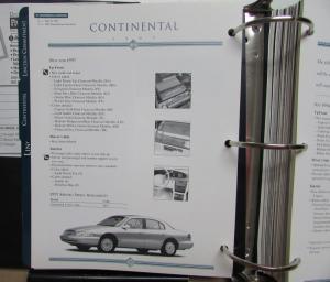 1997 Lincoln Mercury Product Portfolio Mark VII Courgar XR7 Continental Town Car