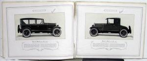 1925 Buick Prestige Sales Brochure Standard and Master Models Rare Original