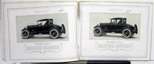 1925 Buick Prestige Sales Brochure Standard and Master Models Rare Original