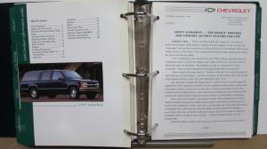 1998 Chevrolet Product Info Guide Camaro Monte Carlo S10 Corvette C/K Blazer