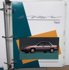 1991 Lincoln Mercury ProductPortfolio Town Car Mark VII Continental Capri Cougar