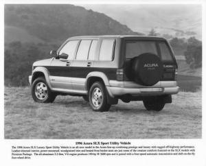 1996 Acura SLX SUV Press Photo 0169