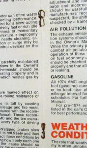 1974 Fuel Economy Your Car and You The Economy Experts Booklet from AMC Dealers