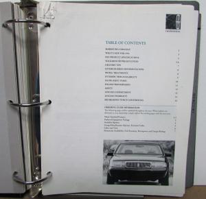 1994 Lincoln Mercury Product Album Mark VIII TownCar Continental CougarXR7 Capri