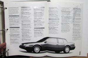 1994 Lincoln Mercury Product Album Mark VIII TownCar Continental CougarXR7 Capri