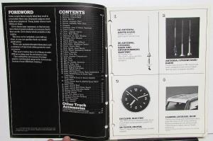 1978 General Motors Parts Division Dealer Accessory Catalog Chevrolet Pontiac