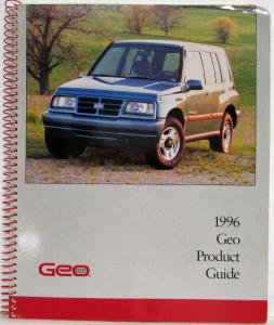 1996 Geo Product Guide Reference Data Book