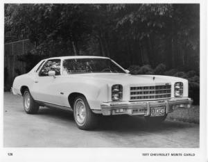 1977 Chevrolet Monte Carlo Press Photo and Release 0553