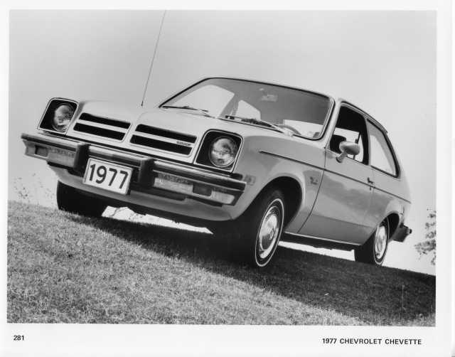 1977 Chevrolet Chevette Press Photo and Release 0554