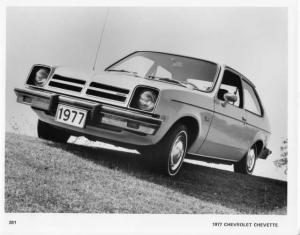 1977 Chevrolet Chevette Press Photo and Release 0554