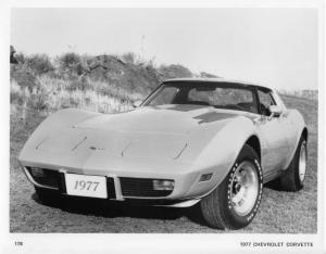 1977 Chevrolet Corvette Press Photo and Release 0557