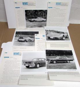 1977 Chevrolet Media Information Press Kit - Corvette Camaro Impala Monte Carlo