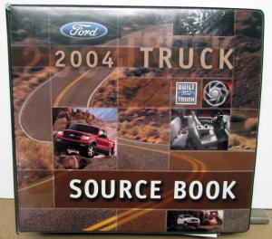 2004 Ford Truck Source Book Paint Chips Ranger F Series E Series Heritage Pickup