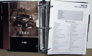 2004 Ford Truck Source Book Paint Chips Ranger F Series E Series Heritage Pickup