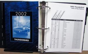 2002 Ford Car Source Book Mustang Thunderbird Crown Victoria Taurus ZX2 Focus