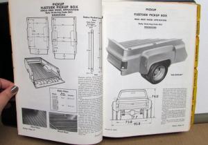 1977 Chevrolet Trucks Dealer Album Data Book Lt Duty LUV El Camino PickUp Blazer