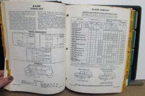 1977 Chevrolet Trucks Dealer Album Data Book Lt Duty LUV El Camino PickUp Blazer