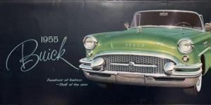 1955 Buick Roadmaster 70 Super 50 Century 60 Special 40 XL Sales Brochure Orig