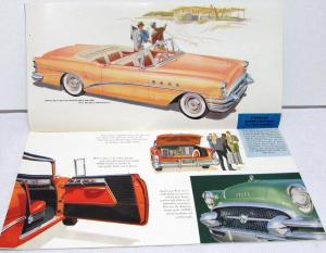 1955 Buick Roadmaster 70 Super 50 Century 60 Special 40 XL Sales Brochure Orig